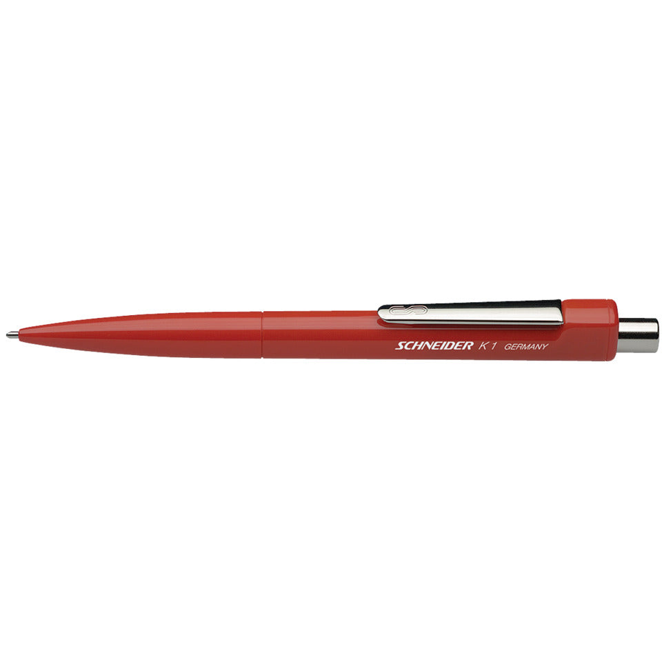 Kugelschreiber K 1, Druckmechanik, M rot, dokumentenecht SCHNEIDER SN3152