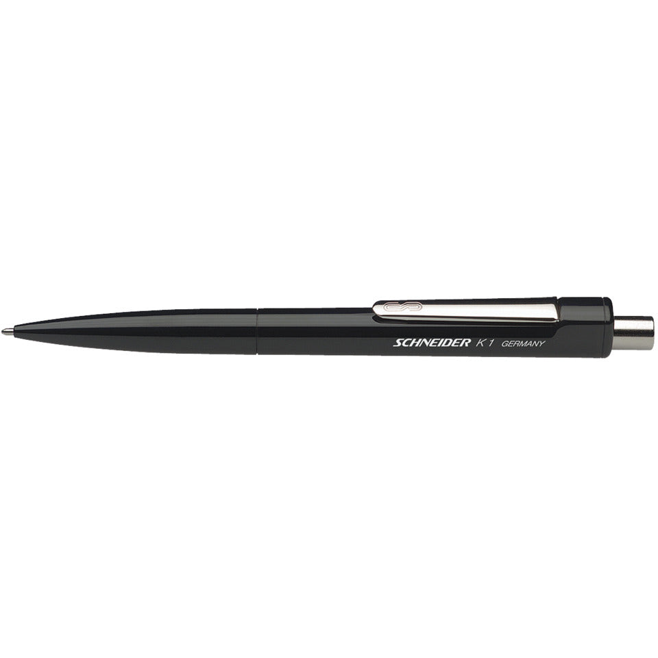 Kugelschreiber K 1, Druckmechanik, M schwarz, dokumentenecht SCHNEIDER SN3151