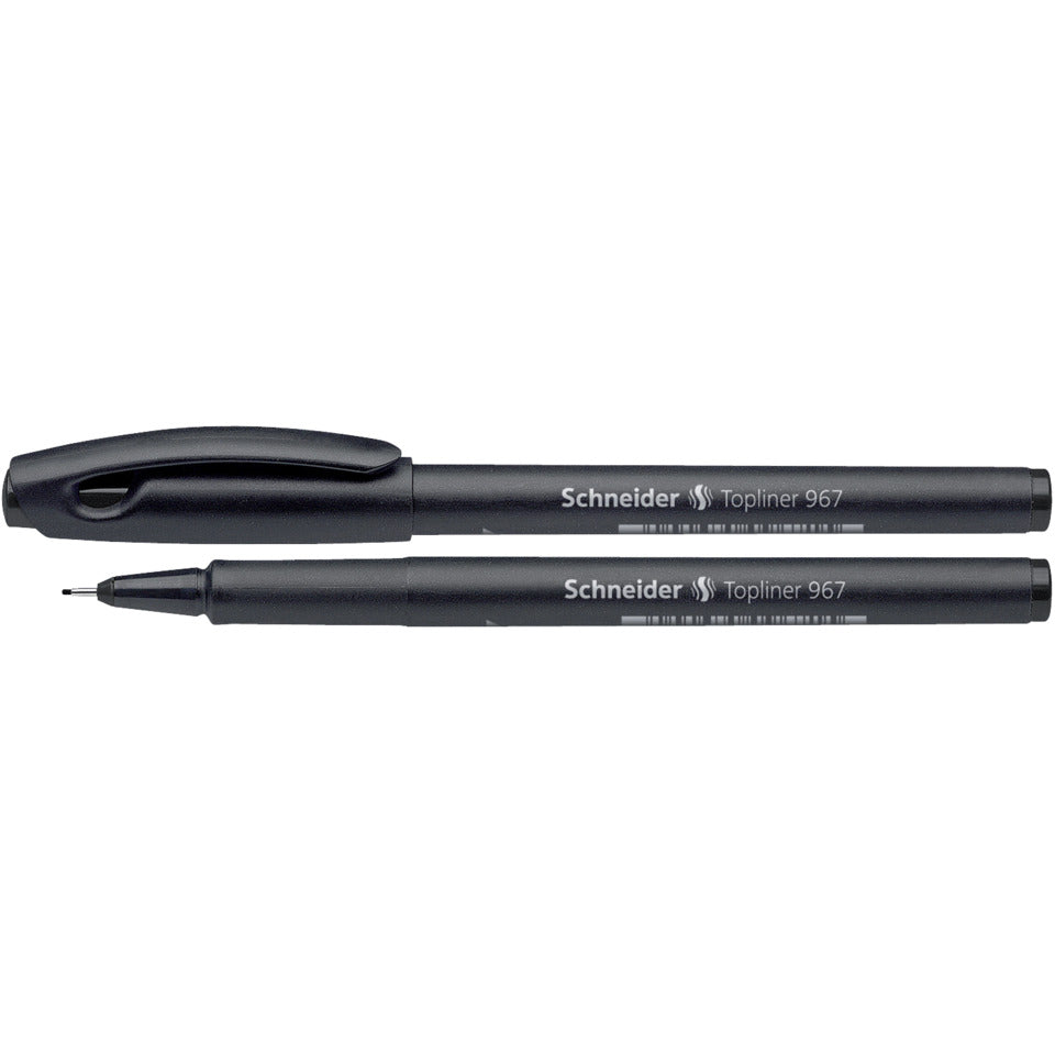 Fineliner Topliner 967, 0,4 mm, schwarz SCHNEIDER SN9671 SCHNEIDER SN9671 0,4mm