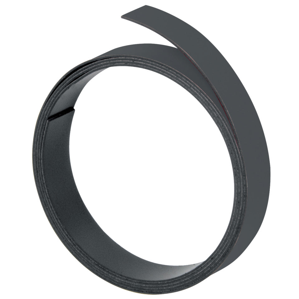 Magnetband, beschriftbar, 1000 mm x 5 mm, schwarz FRANKEN M80110 FRANKEN M801 10