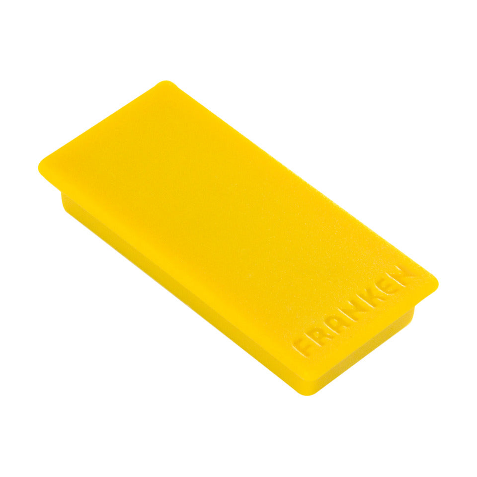 Magnet eckig, 23 x 50 mm, 1000 g, 10 Stück, gelb FRANKEN HM235004 FRANKEN HM2350 04 10ST
