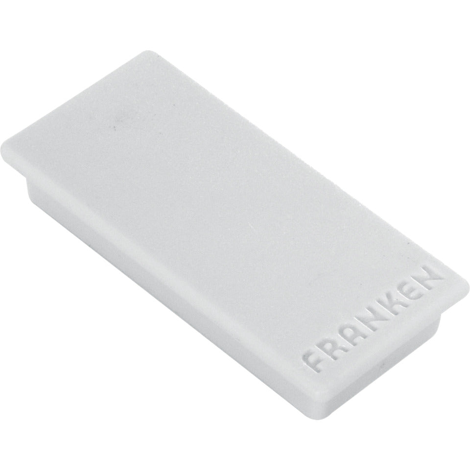 Magnet eckig, 23 x 50 mm, 1000 g, 10 Stück, grau FRANKEN HM235012 FRANKEN HM2350 12 10ST