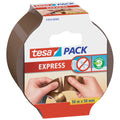 Packband tesapack® Express, PP, 50 m x 50 mm , braun TESA 57810-00000-01 TESA 57810/57549 einreissbar