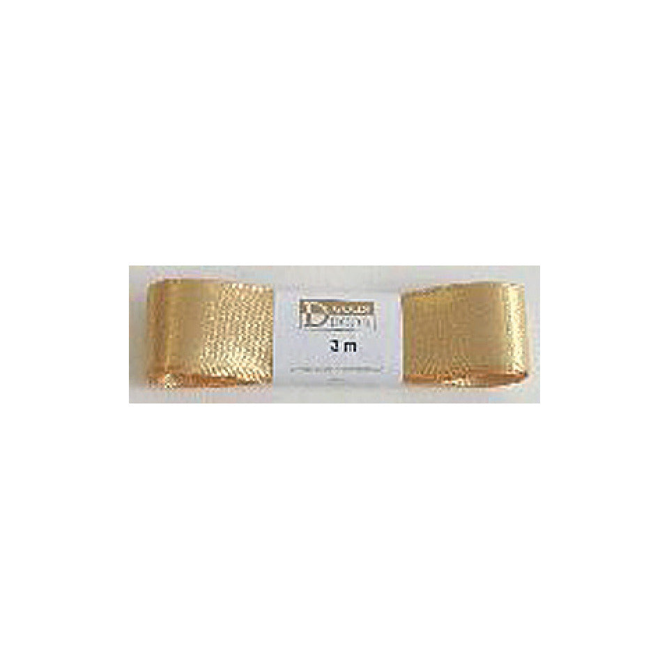 Doppelsatinband, 25mmx3m, gold GOLDINA 1172025151503