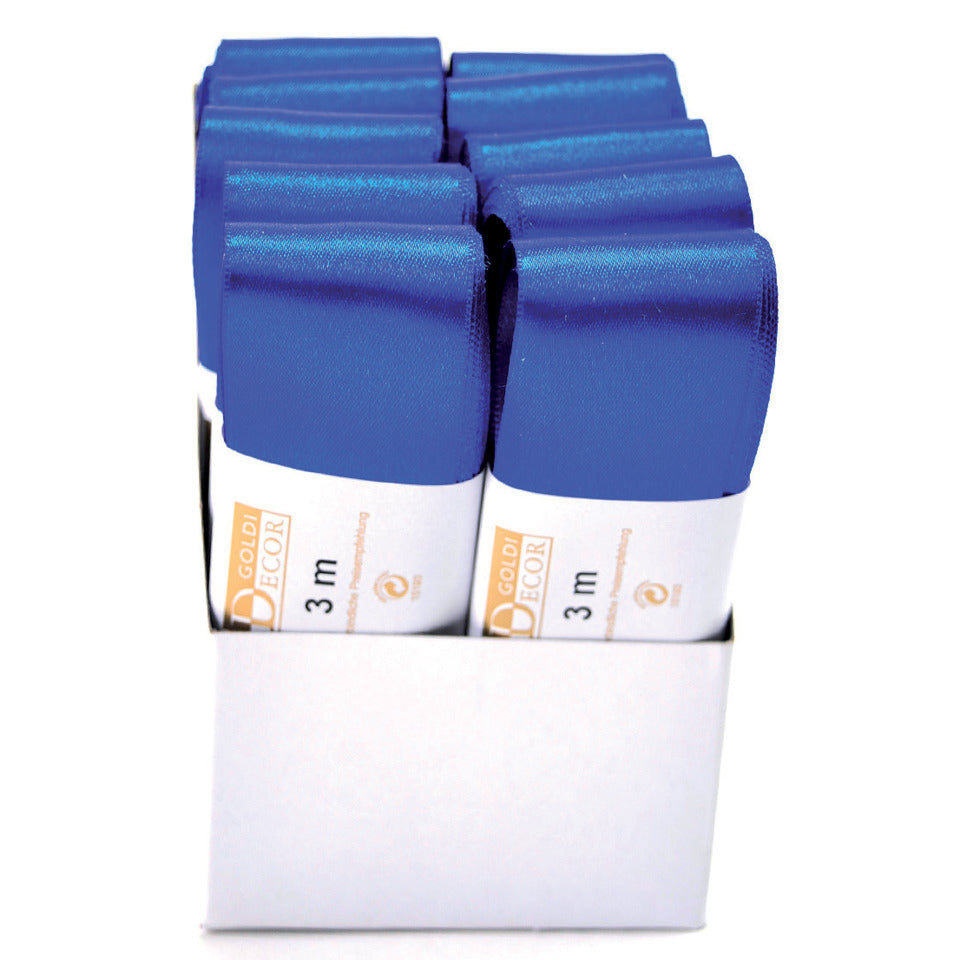 Doppelsatinband, 40mmx3m, kornblau GOLDINA 1172040341003