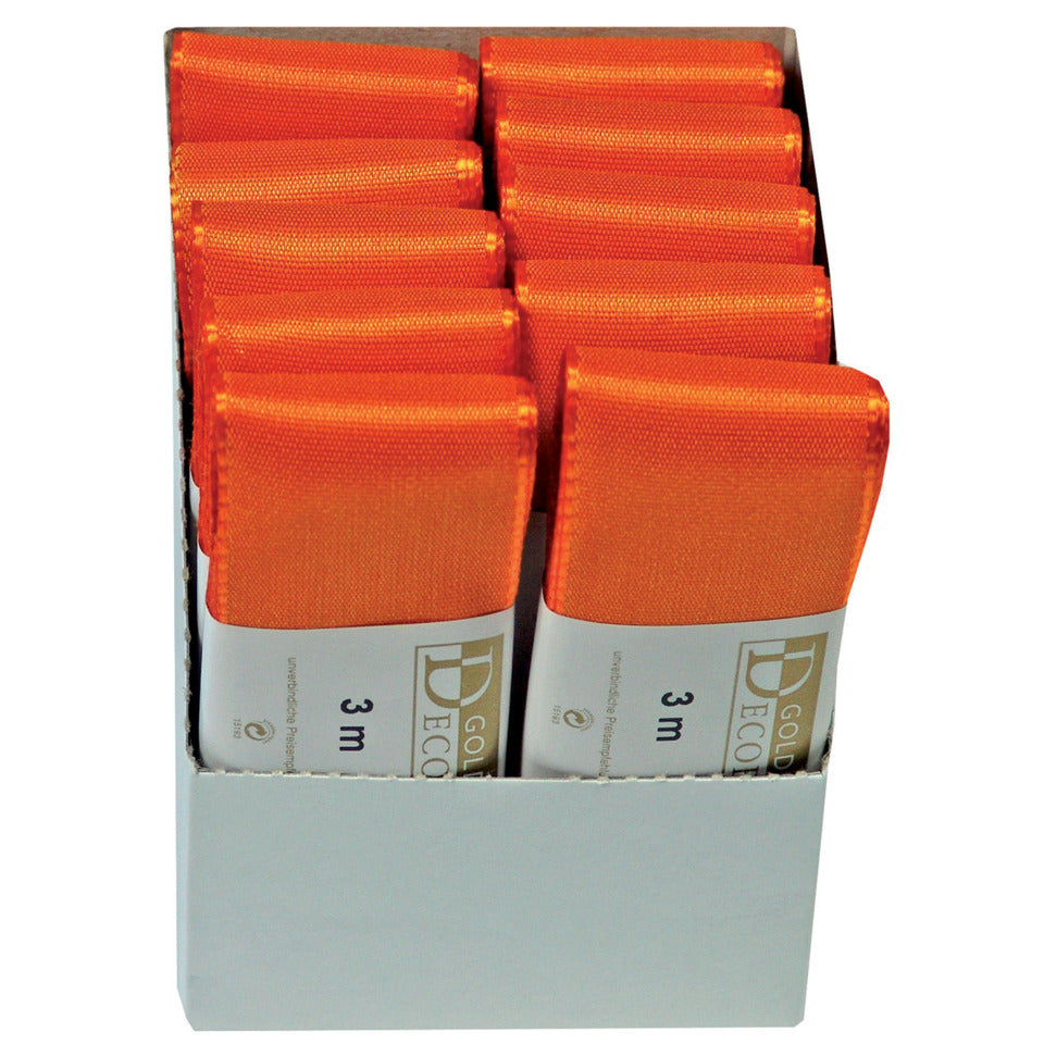 Taftband, 40mmx3m, orange GOLDINA 1445040401003