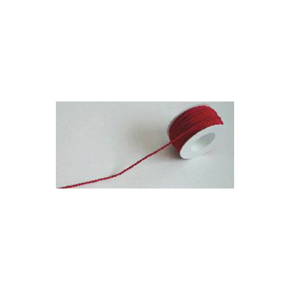 Seidenkordel, 3mmx25m, rot GOLDINA 4743003200025