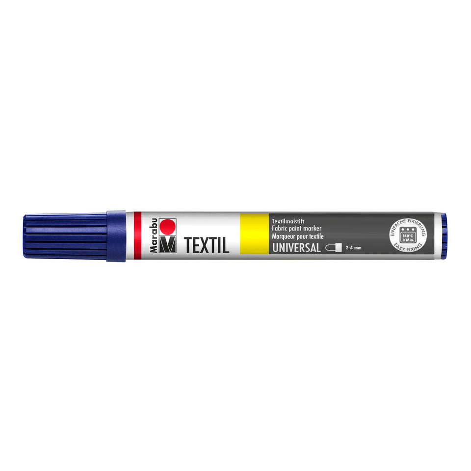 Stoffmalstift, 2-4mm, dunkelblau MARABU 01170 003 053 MARABU 0117 03 053  2-4mm