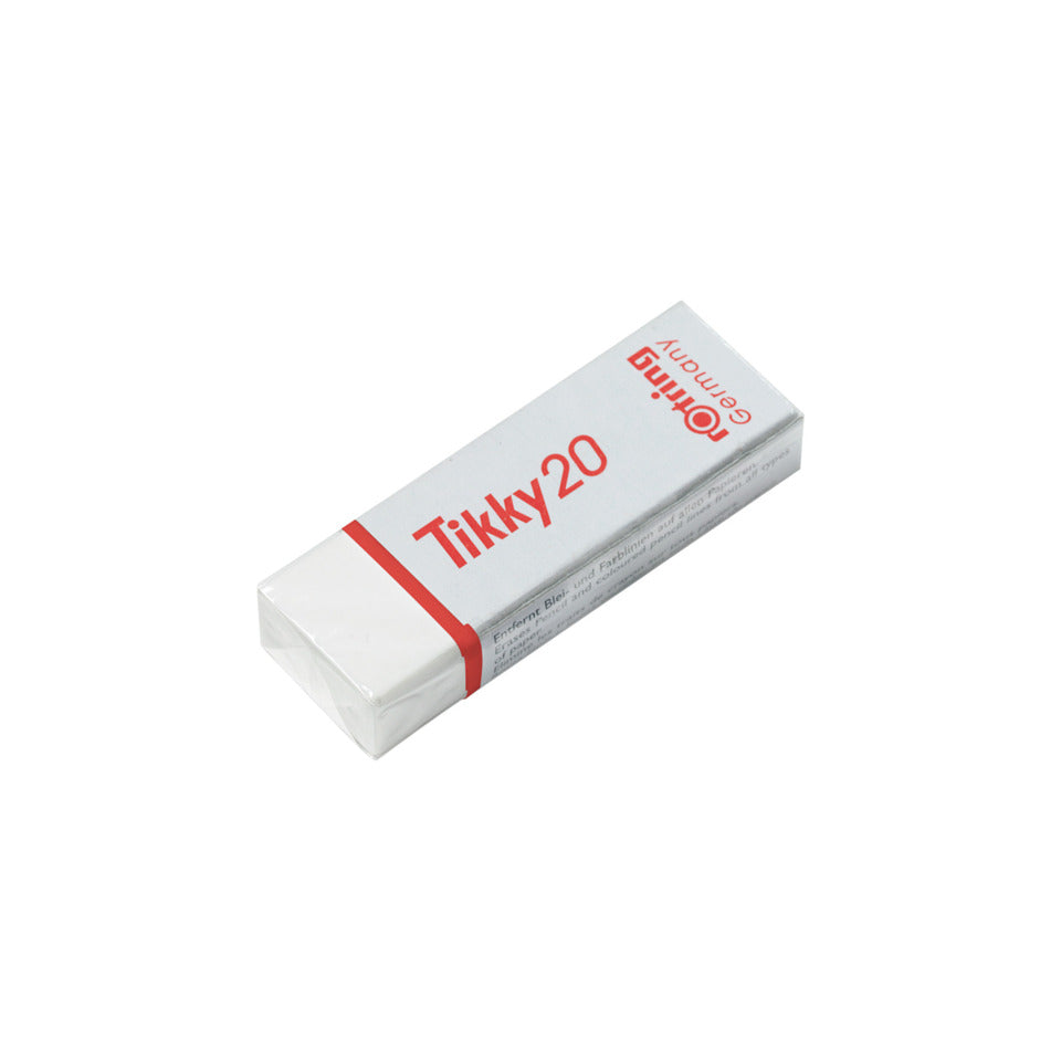 Radierer Tikky 20, Polyvynilchlorid, 22 x 13 x 66 mm ROTRING S0195831 ROTRING S0195831 65x21x11mm