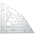 Combi-Winkel, aus unzerbrechlichem Makrolon® RUMOLD 354010