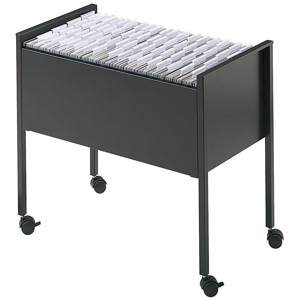 Hängemappenwagen ECONOMY 80 A4, für ca. 80 Hängemappen A4, schwarz DURABLE 3095 01