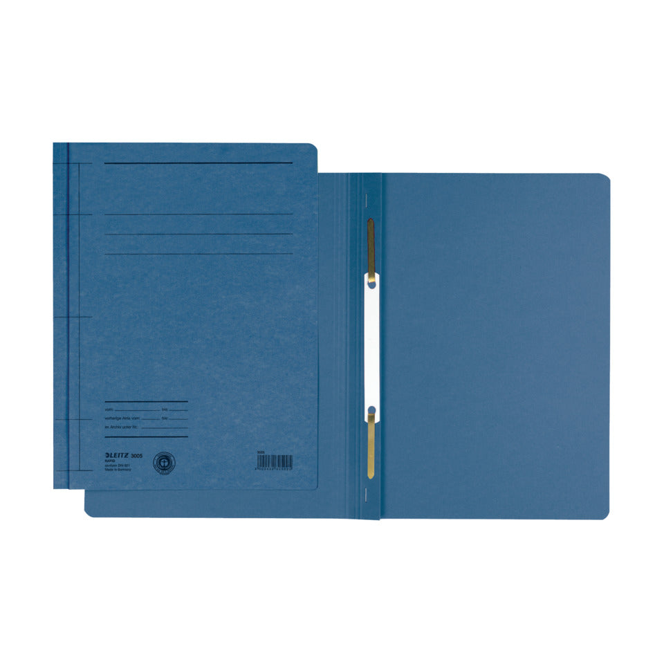 Schnellhefter Rapid, A5, Manilakarton, blau LEITZ 30050035 LEITZ 30050035 Colorkarton