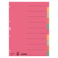 Kartonregister Blanko, A4, Karton, 10 Blatt, farbig LEITZ 4359-00-00 LEITZ 43590000 Karton fbg.Tabs