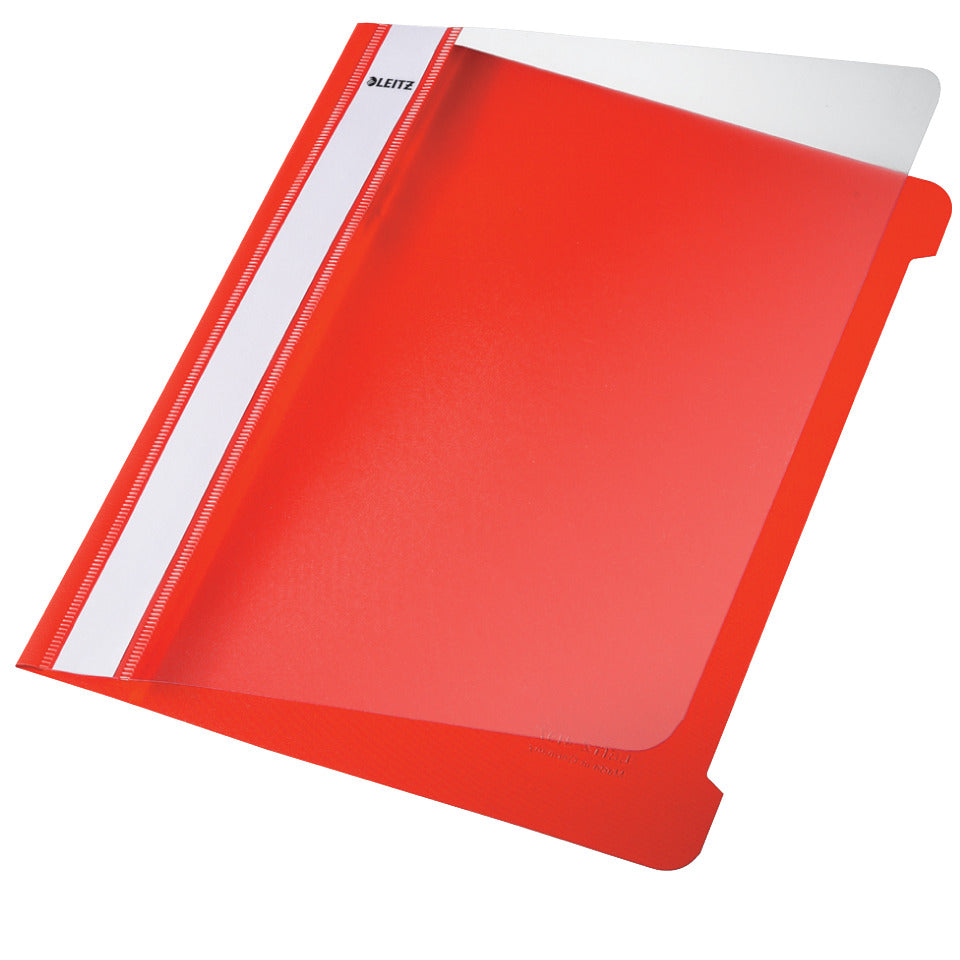 Schnellhefter Plastik, A5, rot LEITZ 4197-00-25 LEITZ 41970025 Plastik
