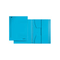 Jurismappe, A5, 430g/m², Karton, blau LEITZ 3925-00-35 LEITZ 39250035 Pendarec-Karton 430g