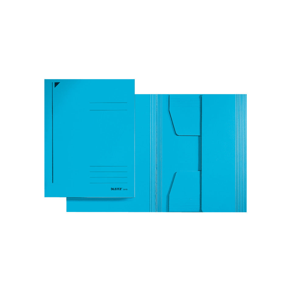 Jurismappe, A5, 430g/m², Karton, blau LEITZ 3925-00-35 LEITZ 39250035 Pendarec-Karton 430g