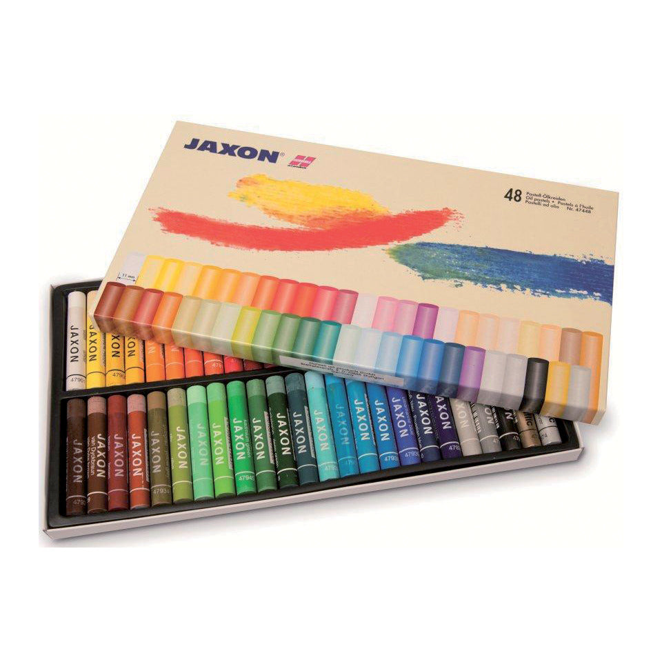 Pastell-Ölkreide, 48 Stück, sortiert JAXON 47448 JAXON 47448  48er-Et