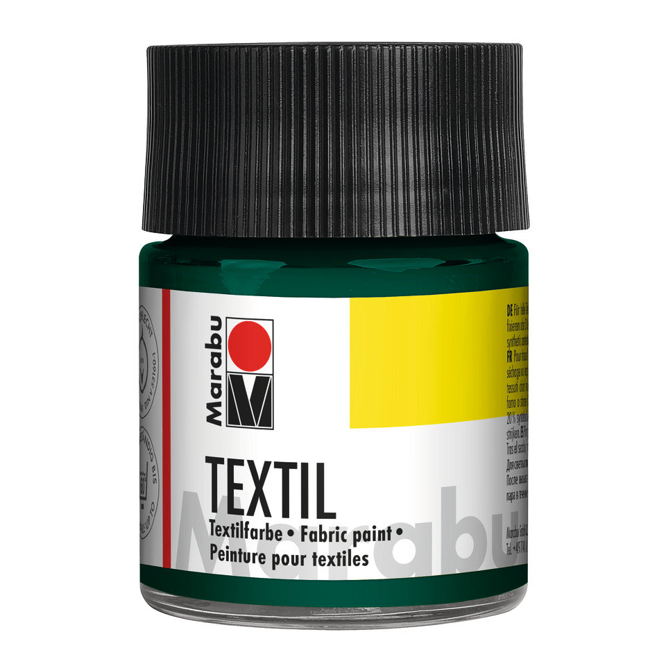 Textilfarbe, 50ml, dunkelgrün MARABU 17160 005 068 MARABU 1716 05 068 50ml
