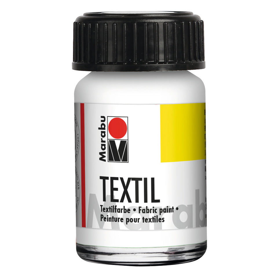 Textilfarbe, 15ml, weiß MARABU 17160 039 070 MARABU 1716 39 070  15ml