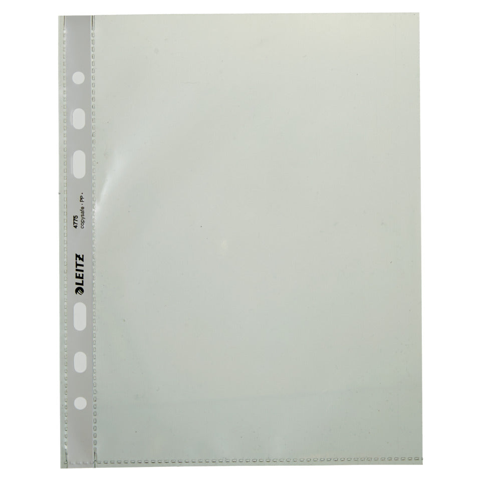 Prospekthülle Standard, A5, PP, dokumentenecht, 100 Stück, glasklar LEITZ 4775-00-02 LEITZ 4775-00-02 100ST 0,08mm