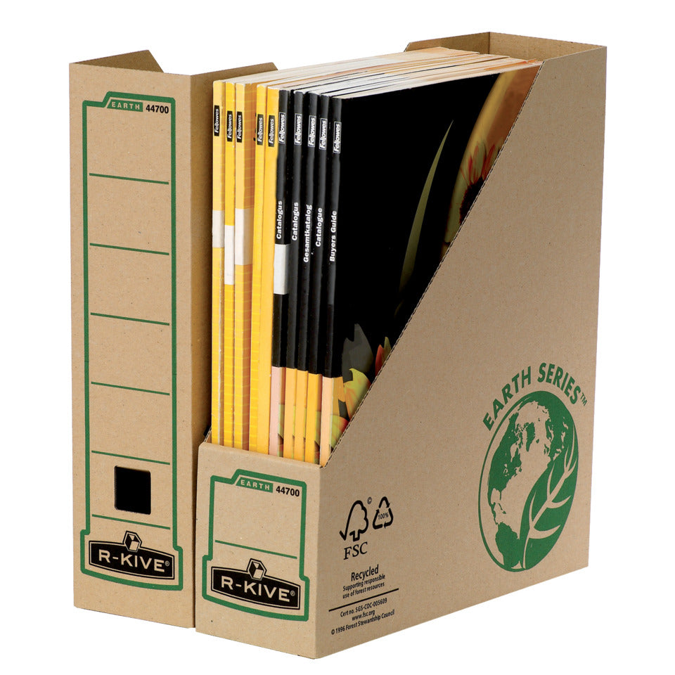 Magazinarchiv Bankers Box® Earth Series, 82 x 304 x 268 mm, braun BANKERS BOX 4470001 FELLOWES 4470001 R-Kive