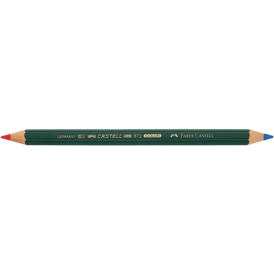 Farbstift Castell Color 873, rot/blau FABER CASTELL 117500 FABER CASTELL COLOR 117500