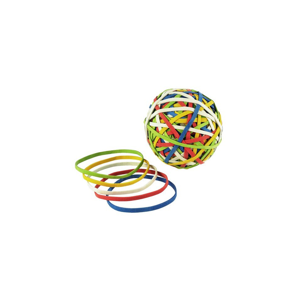 Gummibänder Rondella Rubberball, ca. Ø 60 mm, bunt, ca. 200 Bänder LÄUFER 50960 LÄUFER 7440/50960/50900 200St