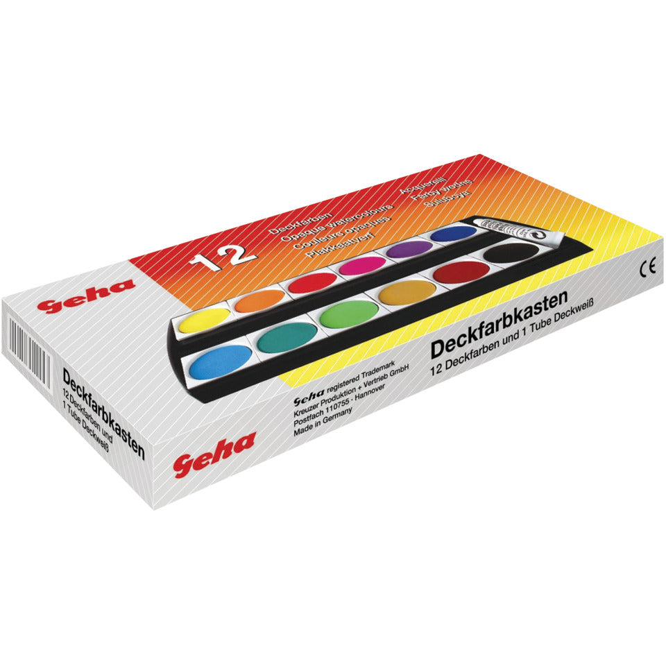 Farbkasten, 12 Farben GEHA 721217