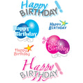 Sticker Happy Birthday, 18 Stück HERMA 3408 HERMA 3408 Decorsticker