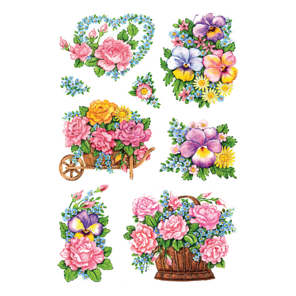 Sticker Nostalgische Blumentöpfe, 24 Stück HERMA 3354 HERMA 3354 Decorsticker
