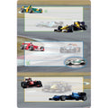 Etiketten Rennautos permanent, 76x35mm, beglimert, 6 Stück HERMA 5577 HERMA 5577 beglimmert permanent
