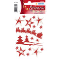 Weihnachtssticker Schlittenfahrt, 18 Stück HERMA 3734 HERMA 3734 Glitter