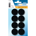 Filzgleiter, Ø28mm, 8 Stück, schwarz HERMA 15003 HERMA 15003  8ST
