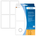 Etiketten permanent, 52x82mm, 128 Stück, weiß HERMA 2490 HERMA 2490 permanent haftend