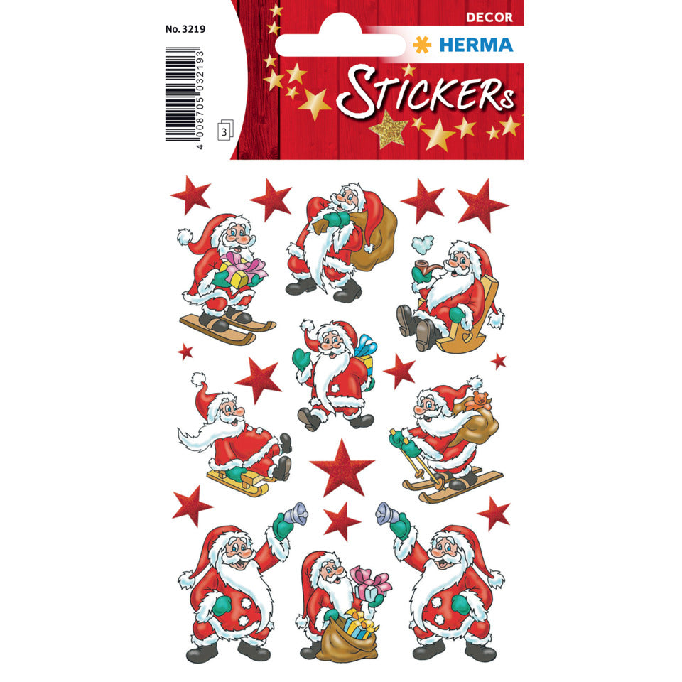 Sticker Nikolaus, 63 Stück HERMA 3219 HERMA 3219 Decorsticker