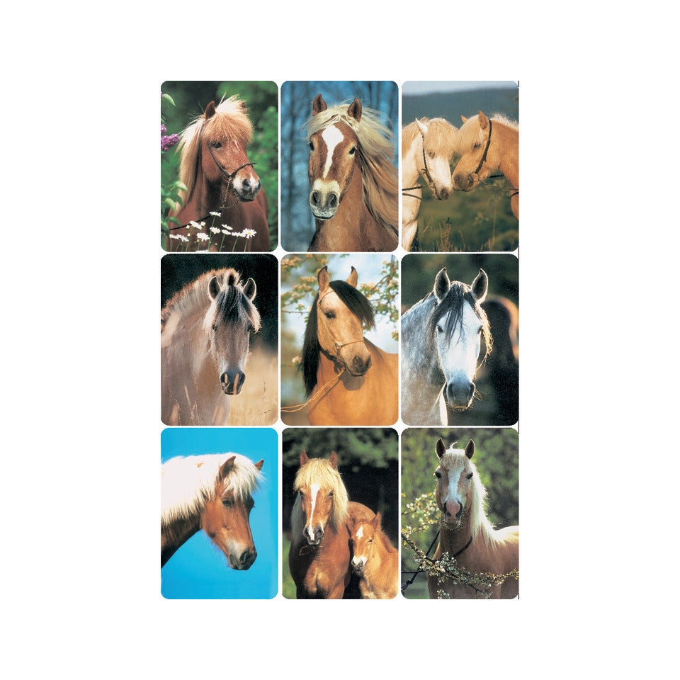 Sticker Pferdeköpfe, 27 Stück HERMA 3568