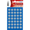 Sticker Sterne 6-zackig, silber Ø 16 mm, 105 Stück HERMA 4086 HERMA 4086 Weihnachten