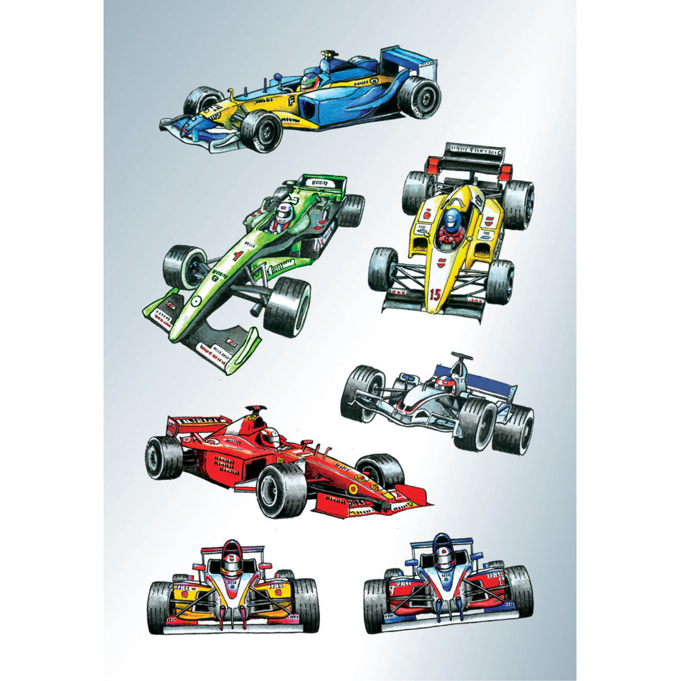 Sticker Rennautos, 21 Stück HERMA 3317 HERMA 3317 Decor