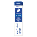 Feinmine Mars® micro carbon 250 2B, 0,7 mm, schwarz, 12 Stück STAEDTLER 250 07-2B STAEDTLER 250 07-2B 12St