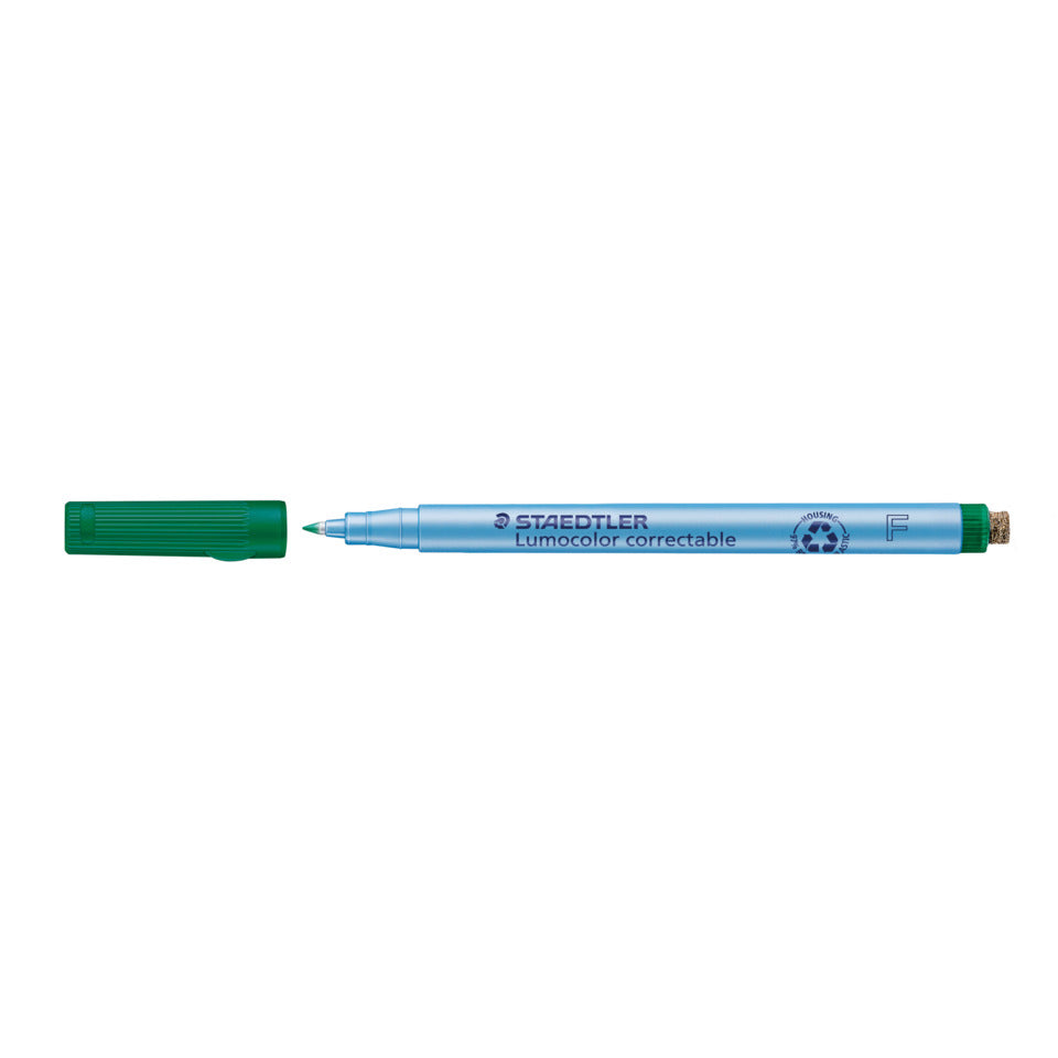 Folienstift Lumocolor® correctable, 0,6 mm, grün STAEDTLER 305 F-5 STAEDTLER 305 F-5 correctable