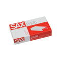 Heftklammern, 24/6 DIN, verkupfert, Metalldraht, Kapazität 25 Blatt, 1000 Stück SAX 1-246-01 SAX 1-246-01 1000ST Verkupfert