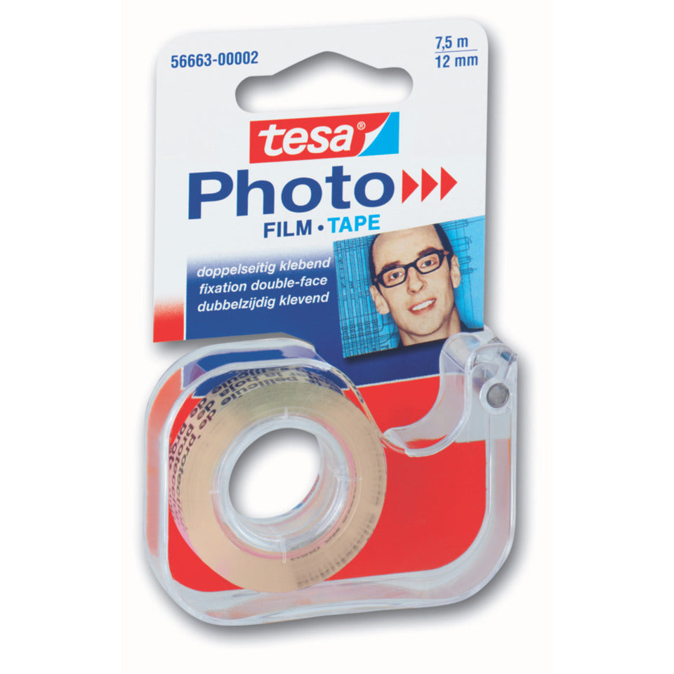Klebefilm mit Abroller, 7,5mx12mm, transparent TESA 56663-00002-00 TESAFIX 56663-2