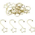 Kugelaufhänger, 20 Stück, gold  14447 10061770/14383  Metall 5cm