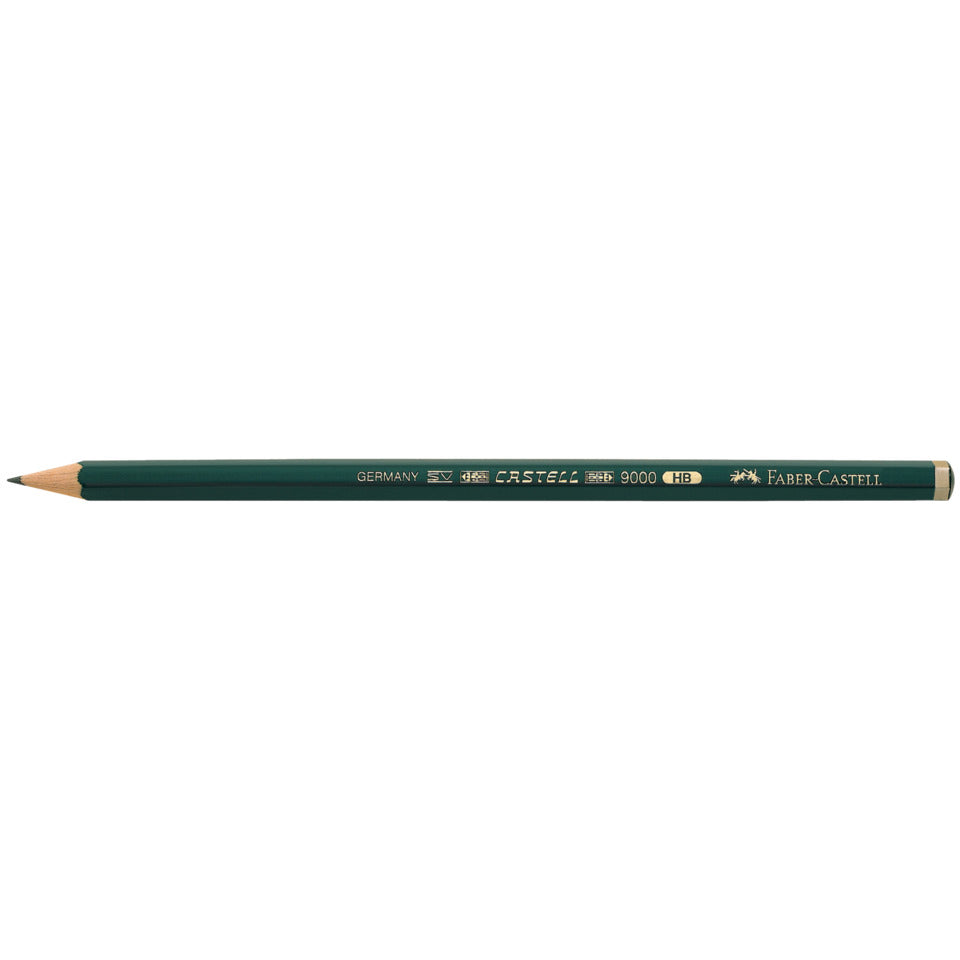 Bleistift Castell® 9000, HB FABER CASTELL 119000