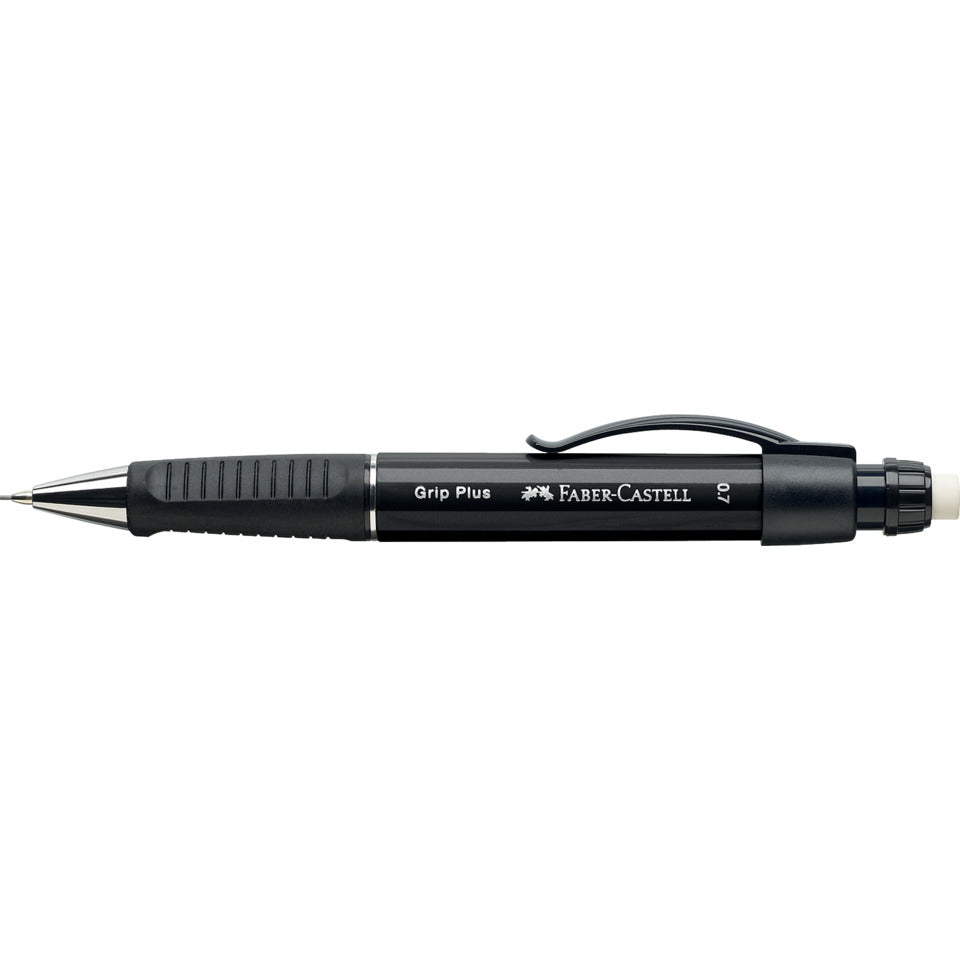 Druckbleistift Grip Plus, 0,7mm, schwarz FABER CASTELL 130733 FABER CASTELL 130733 metallic-schwarz