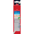 Farbstiftetui Grip Heft & Tafel, 6 Stück FABER CASTELL 113210