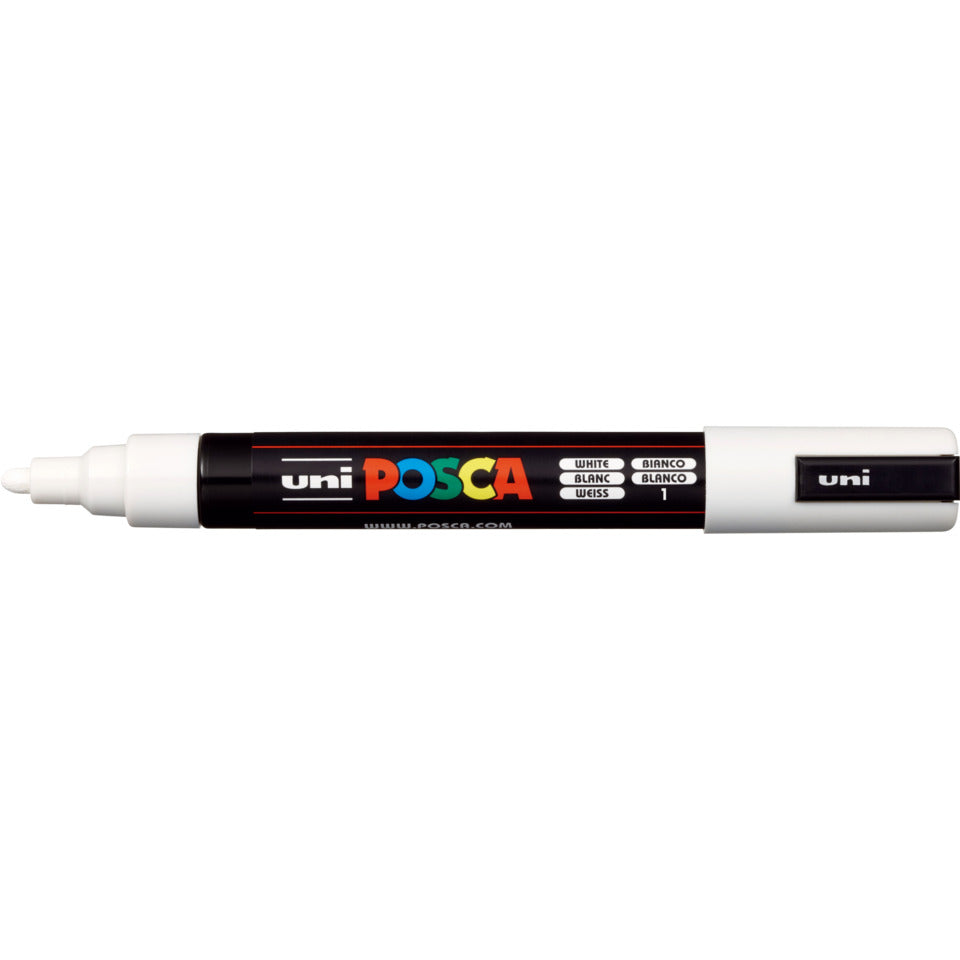 Lackmarker UniPosca, PC-5M, weiß UNI-BALL 182501 UNI-BALL 182501 PC-5M