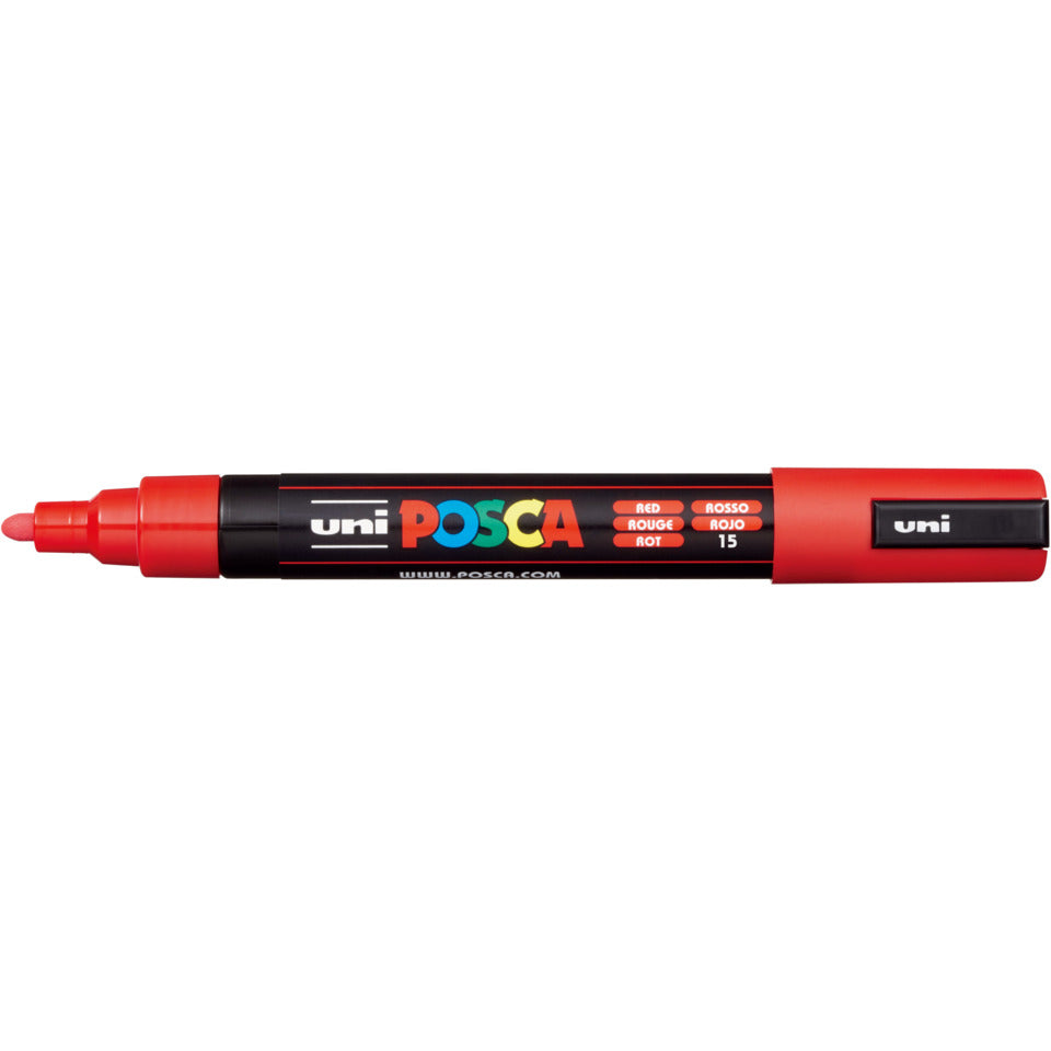 Lackmarker UniPosca PC-5M, rot UNI-BALL 182521 UNI-BALL 182521 PC-5M