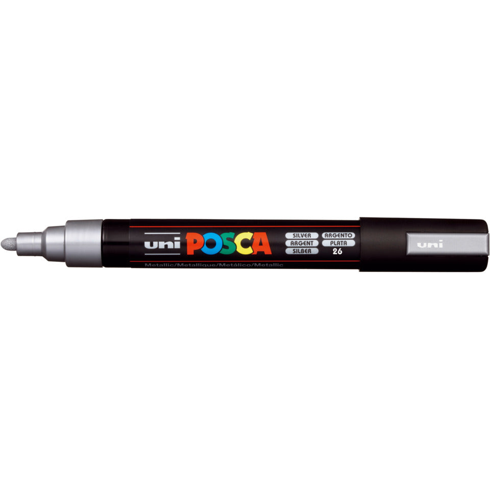 Lackmarker UniPosca PC-5M, silber UNI-BALL 182511 UNI-BALL 182511 PC-5M