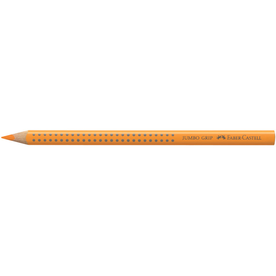 Farbstift Jumbo Grip, 5,3mm, kürbisgelb FABER CASTELL 110909